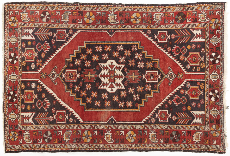 Orientmatta, handknuten, 200x137 cm