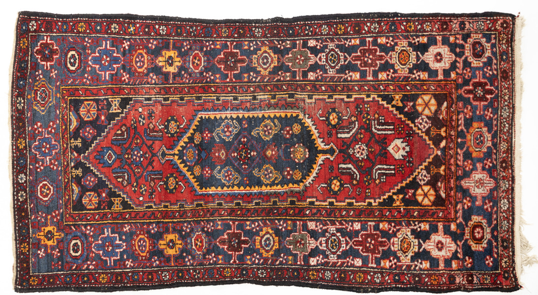 Orientmatta, handknuten, 225x123 cm