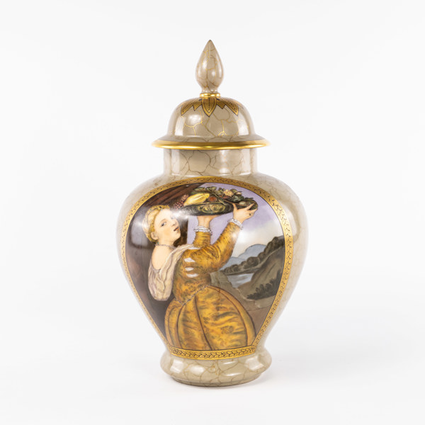 Thyra Karlinder, lockurna, Bavaria, höjd 44 cm