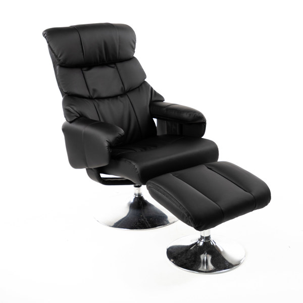 Fåtölj, "Hasselager", konstläder, modern tillverkning, Jysk