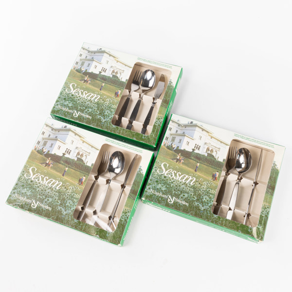 Sonja Katzin, bestick, 36 delar, "Sessan", Nilsjohan