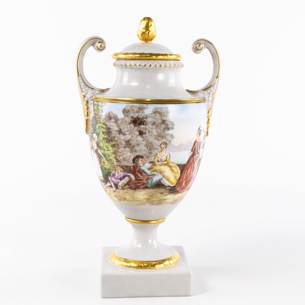 Thyra Karlinder, lockpokal, Furstenberg, höjd 27 cm