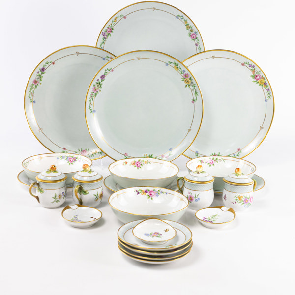 Thyra Karlinder, servisdelar, 22 st, bl a B&G