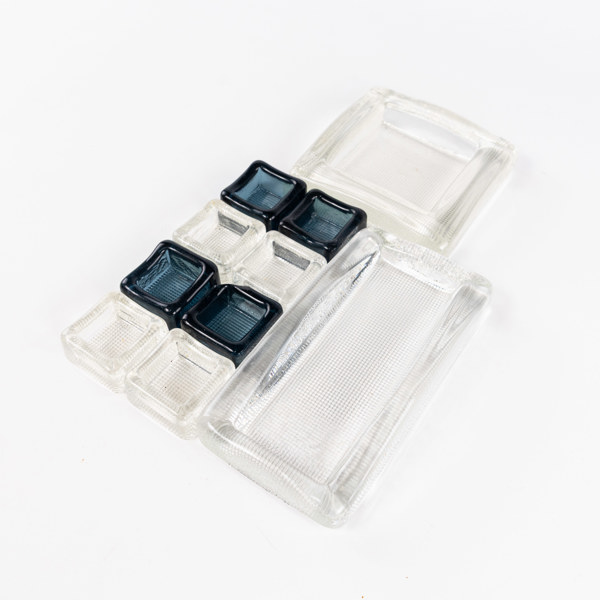 Askfat, 10 st, Pukeberg, längsta 21,5 cm