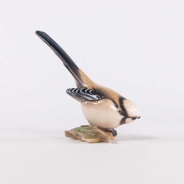 Figurin, fågel, nr 1233, Dahl jensen, höjd 13 cm