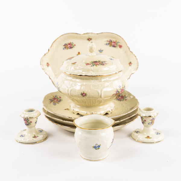 Servisdelar, 8 st, "Sanssouci", Rosenthal