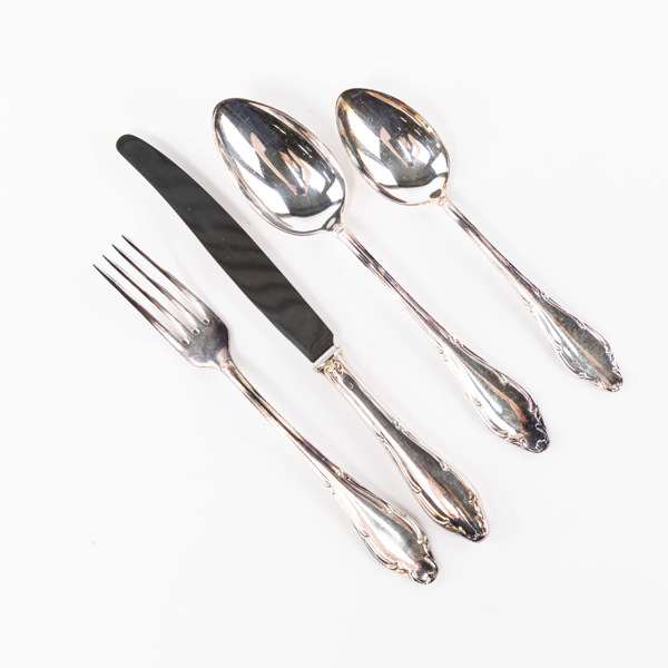 Bestickservis, 58 delar, nysilver