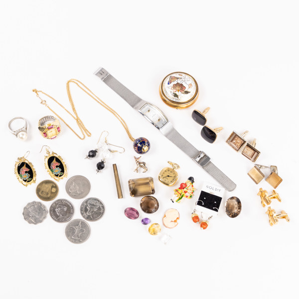 Bijouterier, mynt, mindre parti