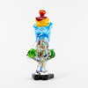 Glasskulptur, Clown, Murano, Italien, höjd 27 cm