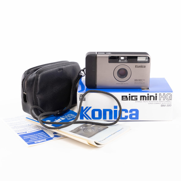 Kompaktkamera, Konica, BM-300, Big Mini HG, 90-tal, Japan