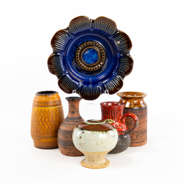 Diverse keramik, 6 delar, bl a JIE, Olle Alberius, m.m. 