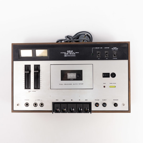 Kassettdäck, Akai, CS-34D, 70-tal, Japan