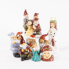Figuriner, jul, 8 st, högsta 24 cm