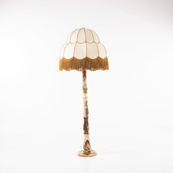 Golvlampa, onyx, höjd 165 cm