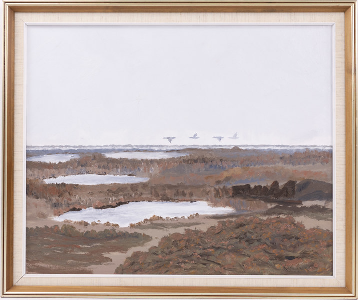 Gösta Svensson, olja på duk, signerad, 68 x 57 cm