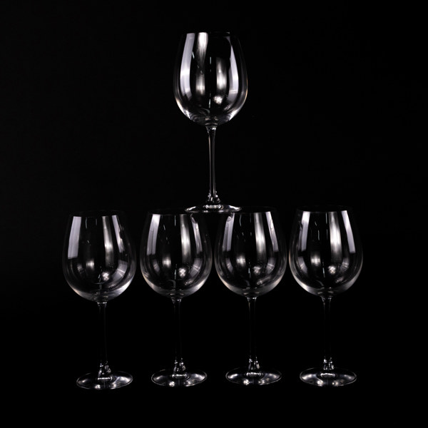 Rödvinsglas, 5 st, Spiegelau, höjd 25 cm