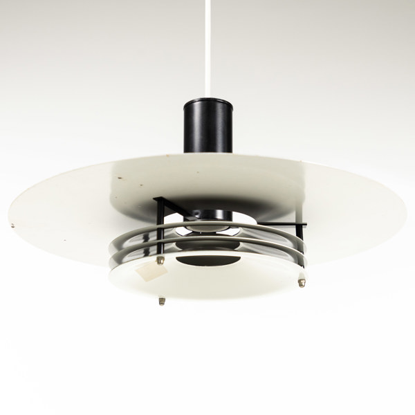 Taklampa, lackerad plåt, modern tillverkning, Ø 40 cm