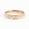Ringar, 2 st, 18k guld, 7,0 gram