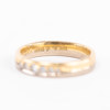 Ringar, 2 st, 18k guld, 7,0 gram