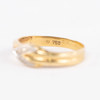 Ringar, 2 st, 18k guld, 7,0 gram