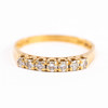 Ring, 18k guld, briljant, storlek 17,5, 2,6 gram