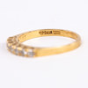Ring, 18k guld, briljant, storlek 17,5, 2,6 gram