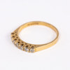 Ring, 18k guld, briljant, storlek 17,5, 2,6 gram