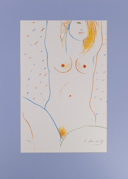 Åke Arenhill, litografi, 163/235, 65x47 cm