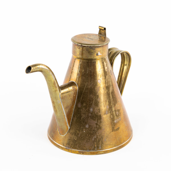 Kanna, mässing, Primus, höjd 18,5 cm