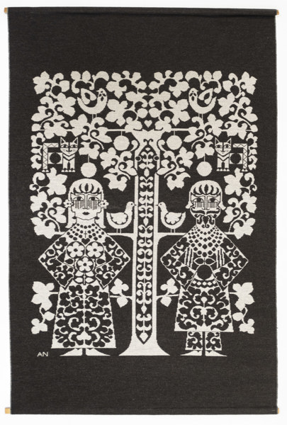 Anne Nömtak, väggbonad, "Eden", 200x132 cm
