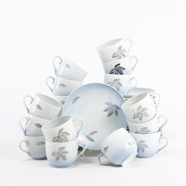 Kaffeservis, 42 delar, "Fallande löv", B&G