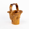 Vas, korg, smidesföremål, 3 delar, högsta 30 cm