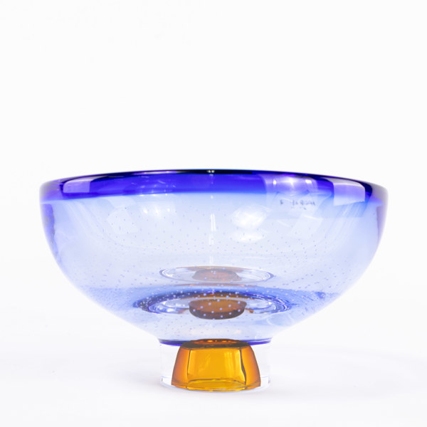 Göran Wärff, skål, Kosta Boda, höjd 11 cm