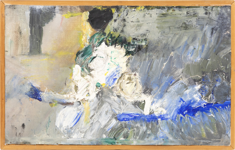 Lillemor Rudolf-Hall, olja på duk, signerad, 45 x 28 cm