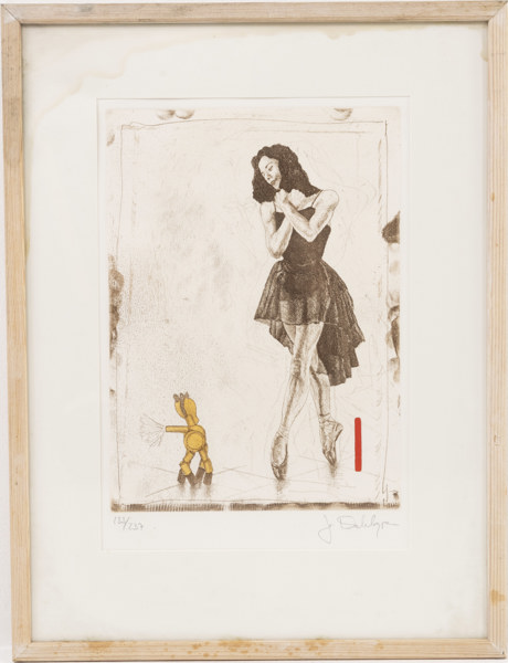 Jan Dahlgren, litografi, signerad, numrerad 133/237, 32 x 42 cm