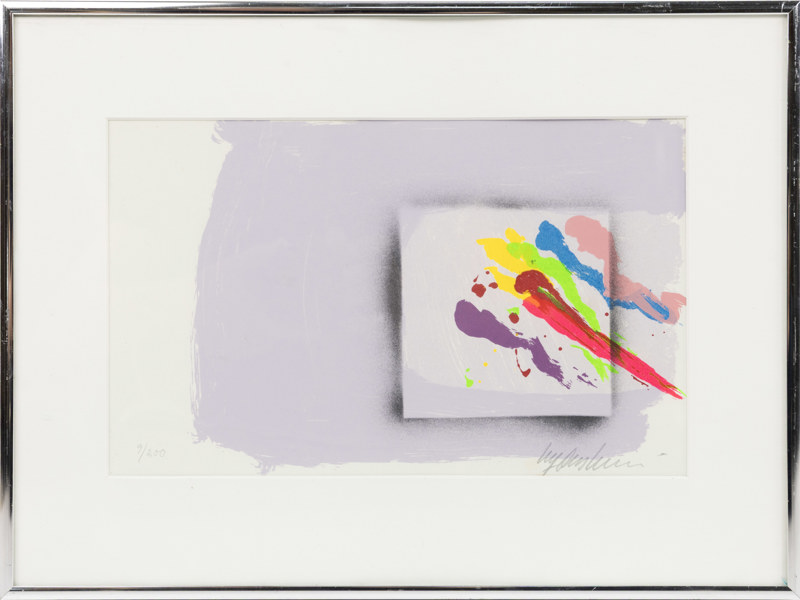 Ulf Onsberg, litografi, signerad, numrerad 9/200, 41 x 31 cm