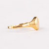 Defekt ring, 18k guld, vikt 6,3 gram