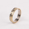 Ring, 18k vitguld, storlek 18,5, vikt 4,2 gram