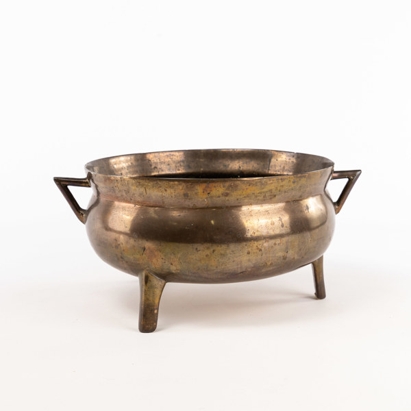 Gryta, malm, 1800-tal, diameter 29,5 cm