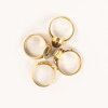Ringar, 4 st, 18k guld, vikt 14,2 gram