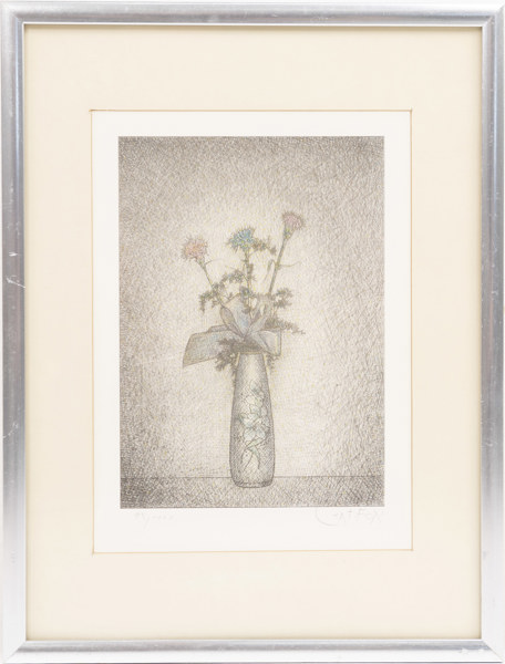 Curt Fors, litografi, 95/400, signerad, 32x42 cm