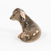 Figurin, hundvalp, 3140, Royal Copenhagen, höjd 7 cm