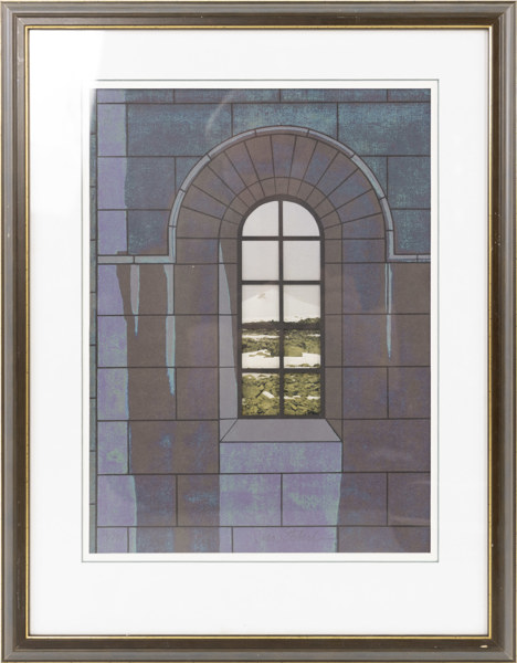 Lars Österlin, blandteknik, signerad, numrerad 136/190, 42 x 55 cm