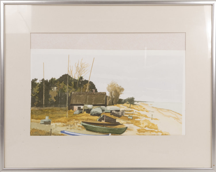 Sven Åke Svenson, akvarell, 75x60 cm