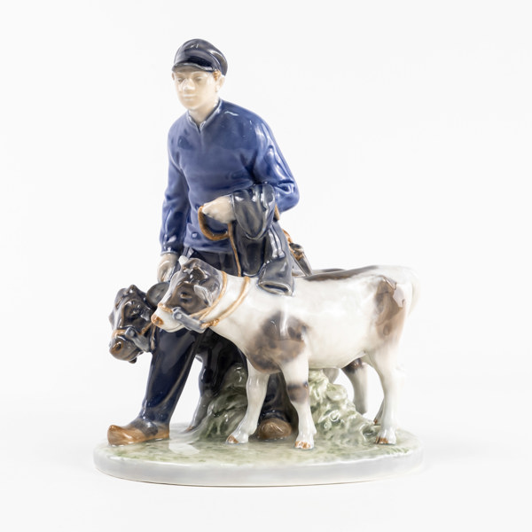 Figurin, 1858, Royal Copenhagen, höjd 23 cm