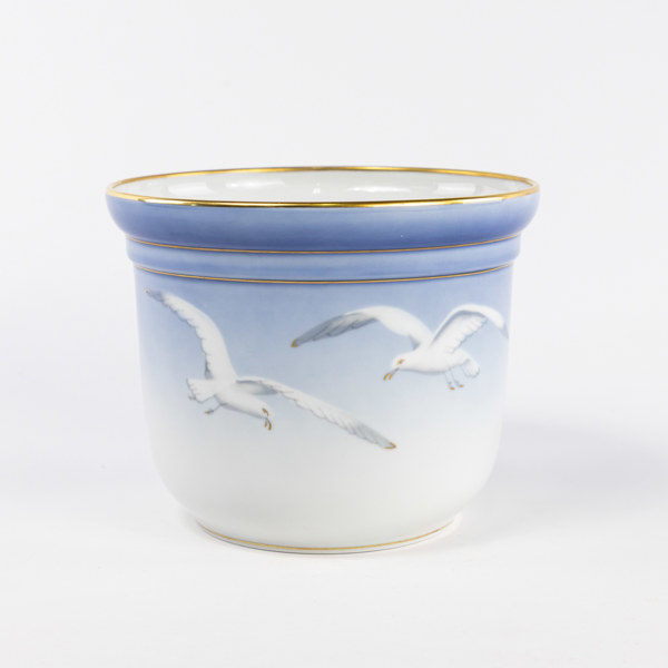 Ytterfoder, "Måsen", B&G, höjd 14,5 cm