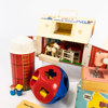 Leksaker, ett parti, bl a Fisher Price