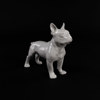 Figurin, porslin, Fransk Bulldog, Meissen
