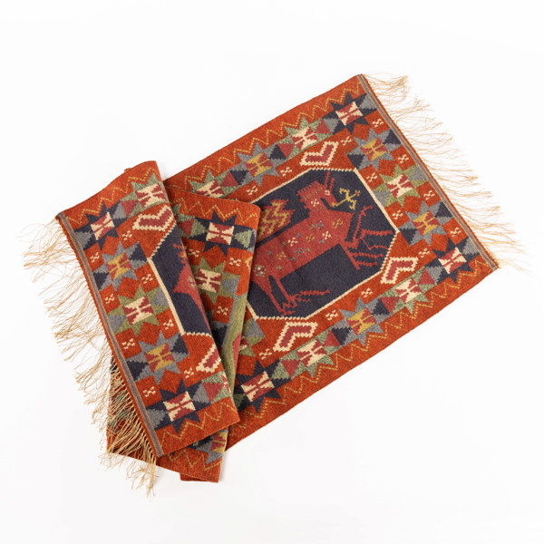 Flamskvävnad, Skåne, tidigt 1900-tal, 145x50 cm