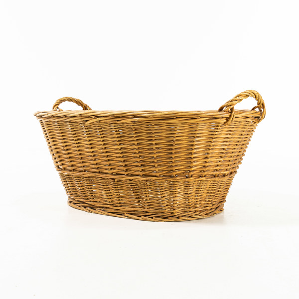 Mangelkorg, flätad rottning, 77x53 cm
